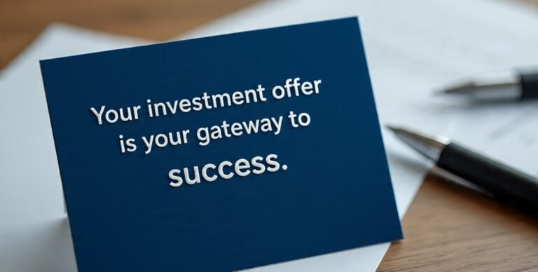 عرضك الاستثماري هو بوابتك للنجاح… دعنا نُصممه باحتراف